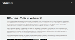 Desktop Screenshot of nzservers.eu